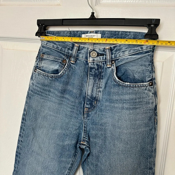 Moussy Vintage Emma Cropped Flare Jean Size 25 - Picture 4 of 4